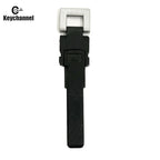 10pcs Car Key Insert Blade HU66 Plastic Blank Car Emergency Uncut Blade for Passat CC B6 B7 B7L CC R36 Maogotan Passat Smart Key