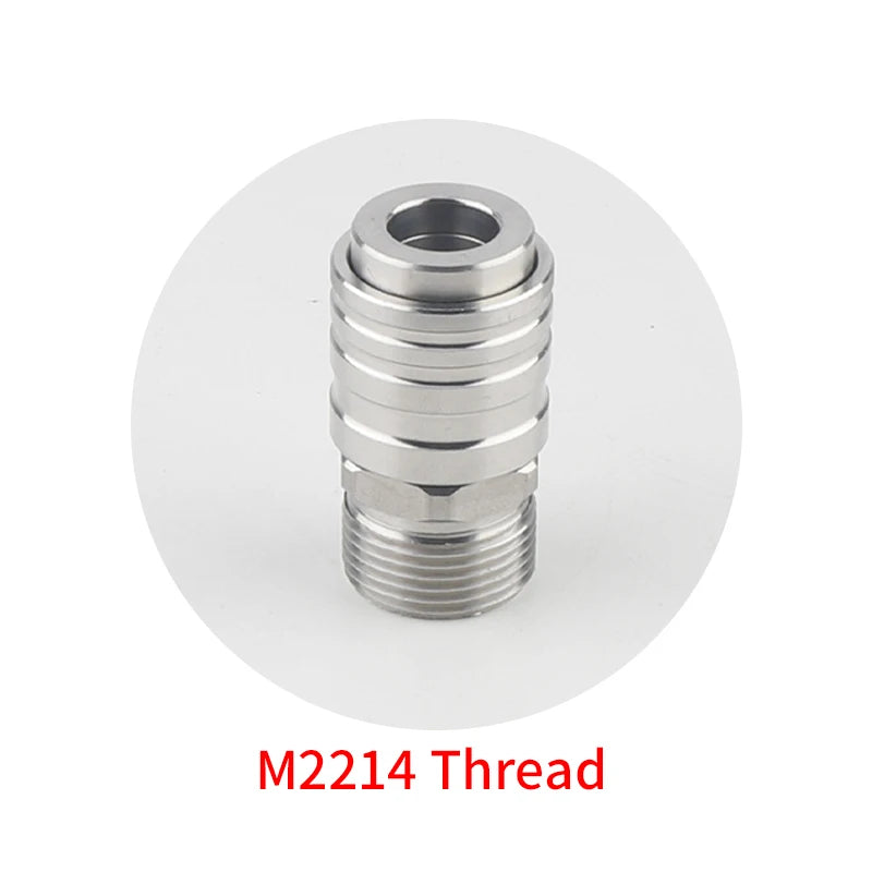Car Wash Accessories High Pressure Washer 1/4 Self-locking Quick Connection For Car Cleaning Water Gun Snow Foam Lance M14 M22