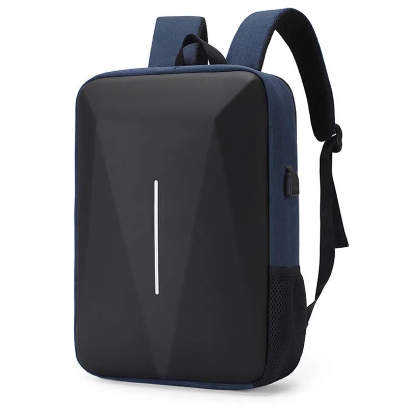 New Pc Hard Shell Men Fashion Backpack Casual Lightweight Business Backpack With Large Capacity Waterproof And Cool Travel Bag