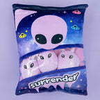 Plush Pillow Stuffed Toy, Assorted Styles 25-43cm (Dino Egg, Capybara, Boba, Cookie, Alien, Bats)