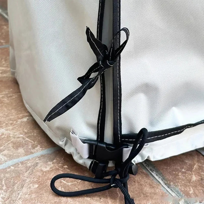 Multi-sizes Oxford Cloth AC Cover Breathable Easy To Install Durable Dirt-Proof Outdoor Use Rollup AC Cover Weather Protection