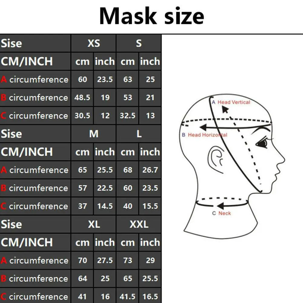 Red Latex Mask Catsuits Bodysuit Hood Cosplay Mask Party Latex Hoods Rubber Hood