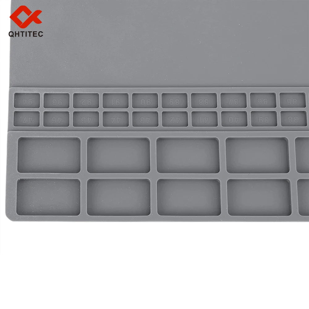 Repair Pad Insulation Heat-Resistant Soldering Station Silicon Soldering Mat Work Pad Desk Platform for BGA Soldering Station