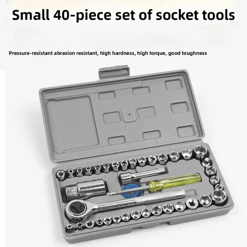 Multifunctional Car Disassembly Special Tools Set Universal Automotive Mechanical Socket Wrench Tool Kit