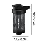 New In Portable Milk Shake Protein Powder Mixing Cup Fitness Drinking Bottle For Gym Shake Bottles LeakProof Sport Water Bottle