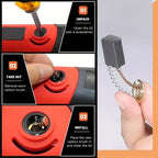 92 Pieces of Motor Carbon Brushes 23 Different Sizes of Carbon Brushes Are Used to Replace and Repair Power Tool Parts