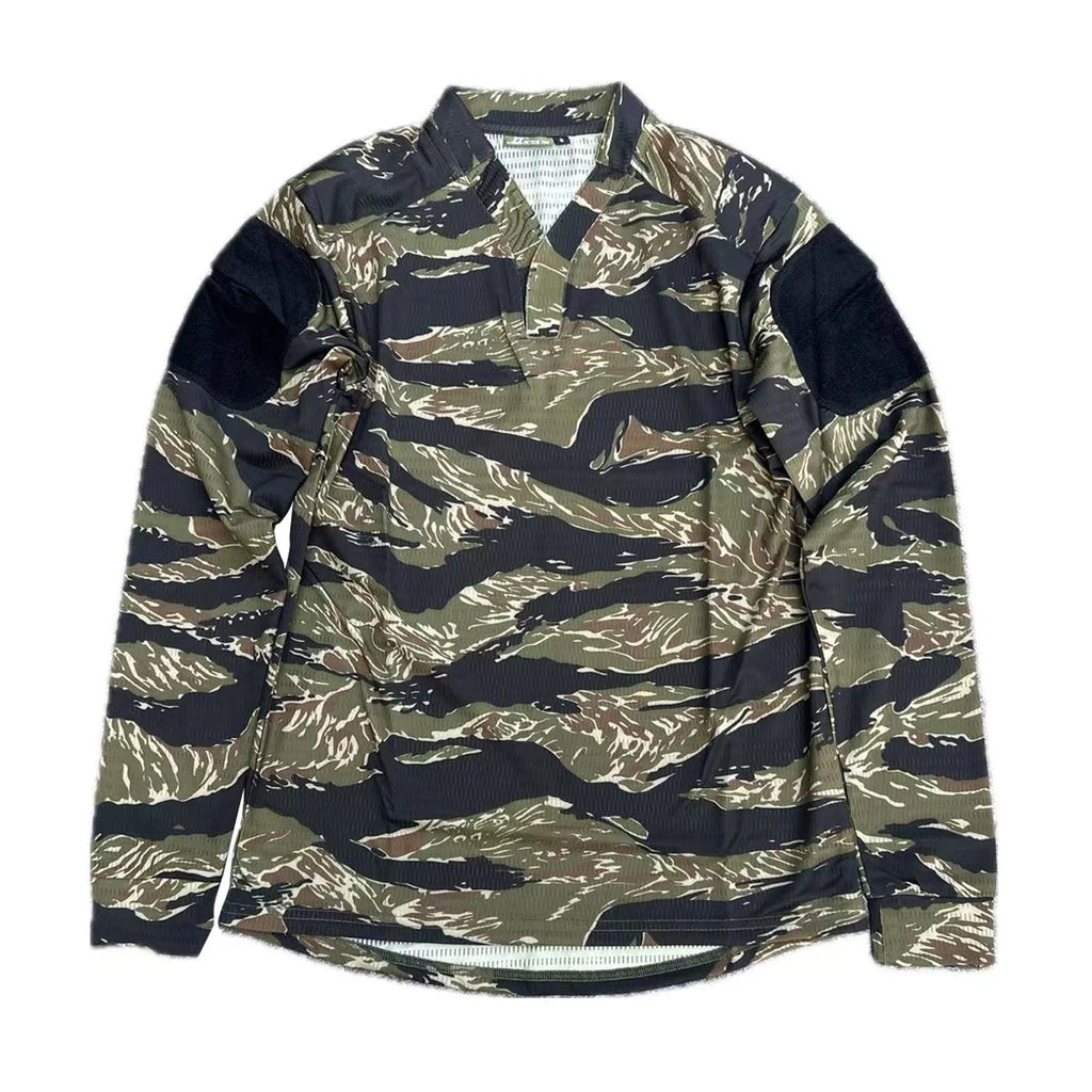 Velocity Style Rugby Shirt Quick Dry Tactical Long Sleeve T-shirt CAG Love