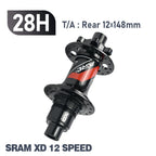 ARC MT009 Rear Hub 4in1 BOOST 10x135 12x142 12x148 MTB XC Gravel E Bike Bicycle Hub 28H 32H HG XD MS-Micro Spline 12V 6 Pawl