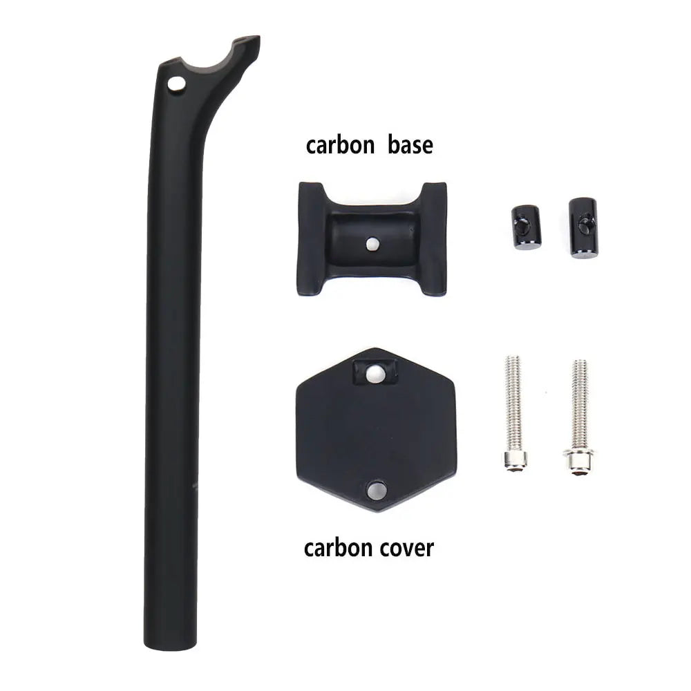 ELITAONE MTB Carbon Seat Post 20mm Offset 25.4-31.6mm Clamp 350-450mm Length Mountain/Road Bike Seatpost Lightweight Design