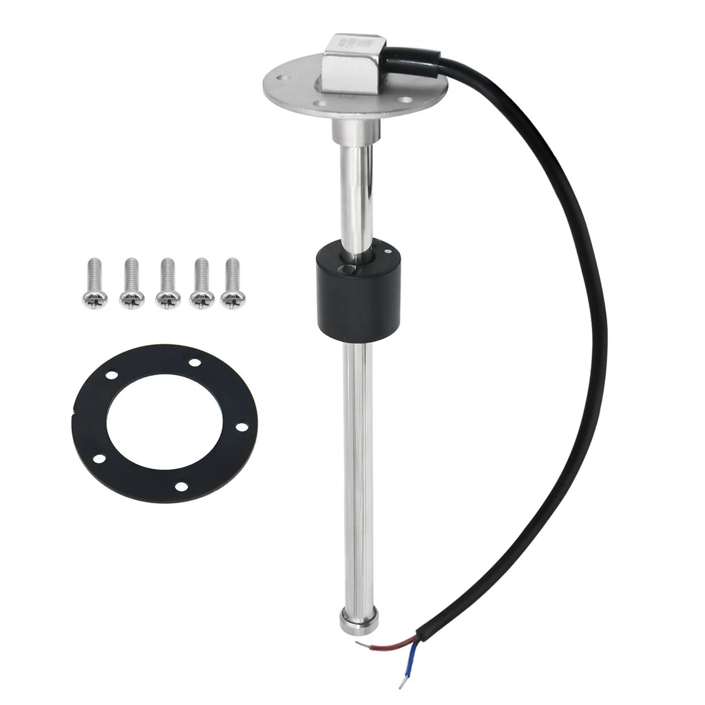 150mm-600mm Water Fuel Level Sensor 0-190Ohm/240-33ohm Sensor for Marine Boat Yacht Car Oil Liquid Tank Fuel Sender Unit Sensors