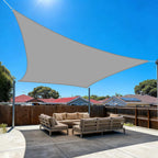 Waterproof Sun Shade Sail UV Block Canopy for Patio Garden Backyard Outdoor with D-Rings