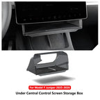 Tesla Model 3/Y Center Console Under Screen Storage Box Organizer Tray, Double Layer