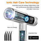 Professional Hair Dryer Infrared Negative Ionic Blow Dryer Hot Cold Wind Salon Hair Styler Tool Hair Blower Electric Blow Drier
