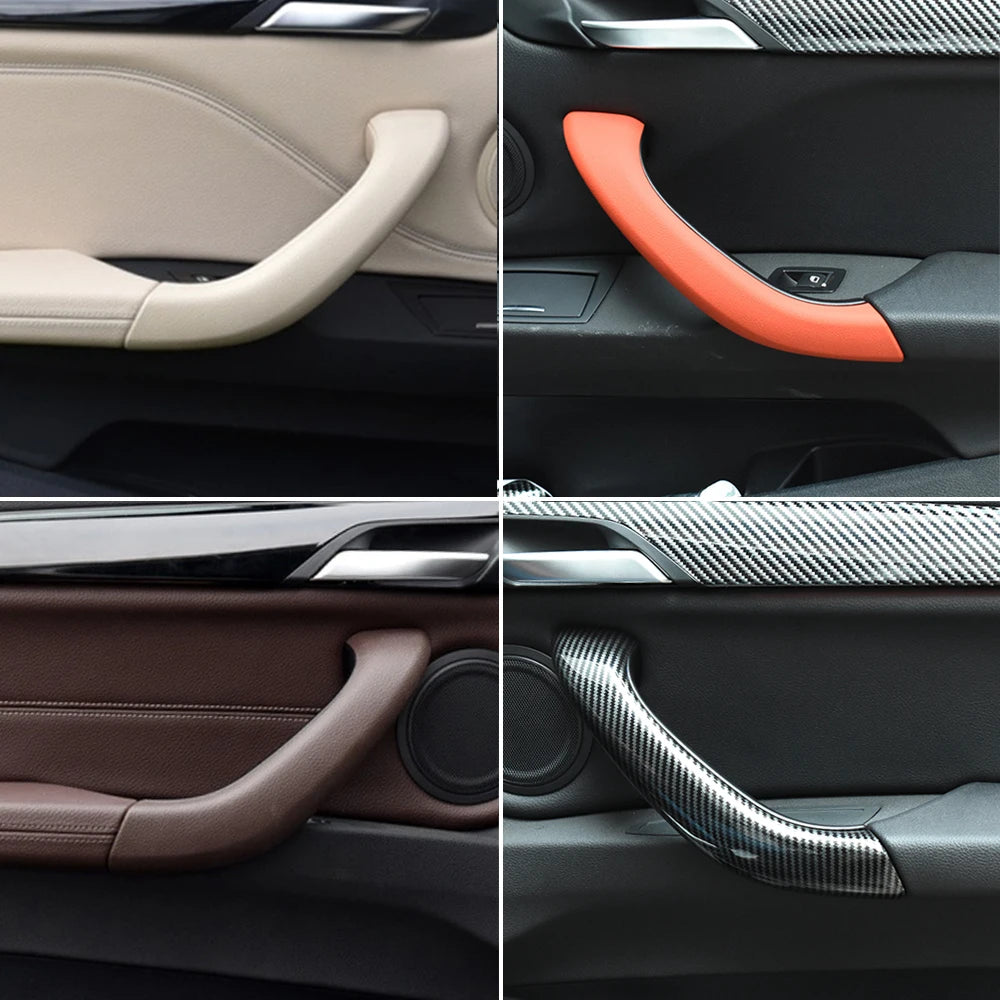 Upgraded Interior Door Left Right Pull Handle Outer Cover Trim Replacement For BMW X1 X2 F48 F49 F39 2016 2017 2018 2019 2020