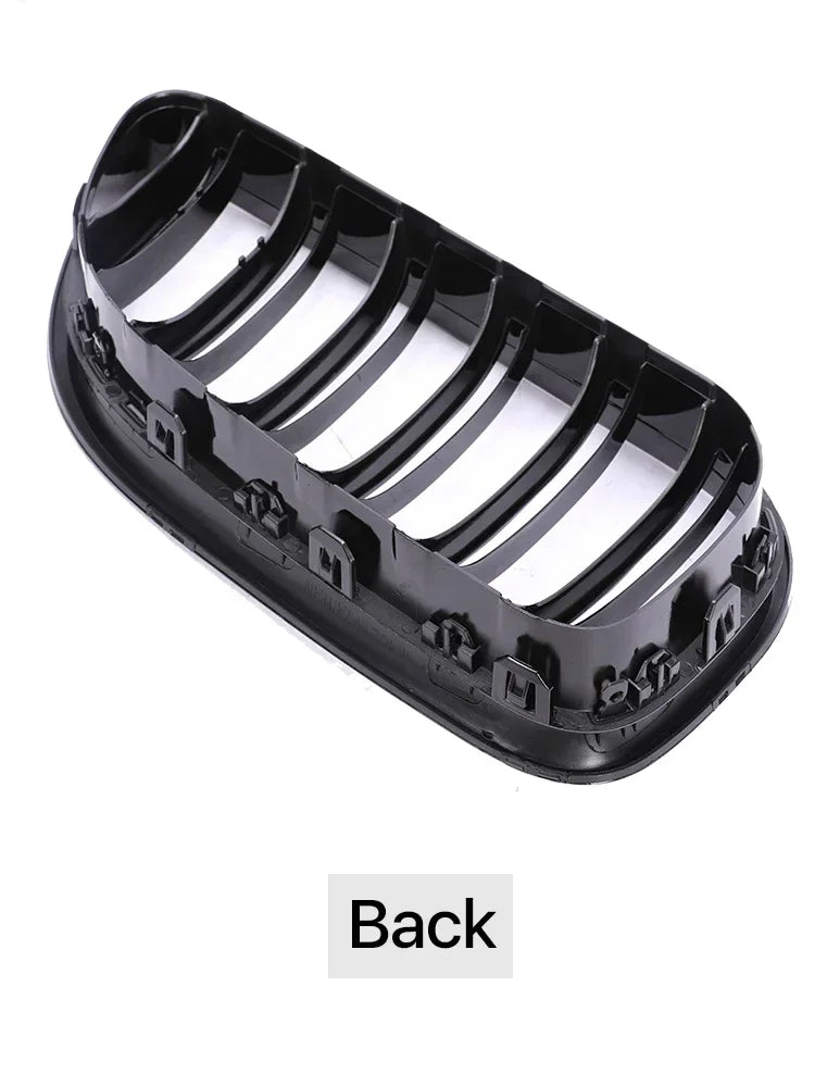 BMW 6 Series F12 F13 F06 2011-2017 Lower Grille Mesh Cover Chrome Black M6 Style