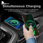 Car Wireless Charger For Subaru Crosstrek Impreza 2024 2025 For Iphone Mobile Phone PVC Charging Holder Wirelessly 15W RHD LHD