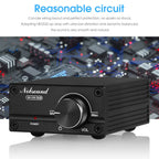 Douk Audio NS-03G Mini 100W Subwoofer / Full Frequency Mono Channel TPA3116 Digital Amplifier Desktop Audio Power Amp