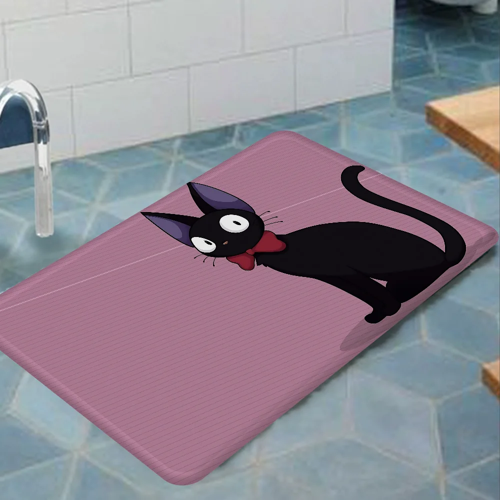 KiKi Jiji Cat Room Mats Nordic Style Home Doormat Bathroom-Toilet Mats Bedroom Hotel Decor Mat