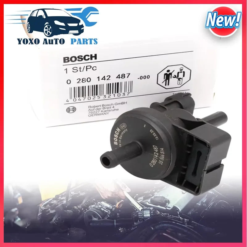 0280142487 Vapor Purge Valve Evaporation Valve Fit For Vauxhall Adam Astra Opel Corsa Meriva Chevrolet Aveo 55566514 028014248