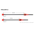 Bike Quick Release Skewer TC4 Titanium Alloy Axle QR HUB Lever for MTB Road Bicycle Ultralight Skewers for 100/130 100/135 Frame