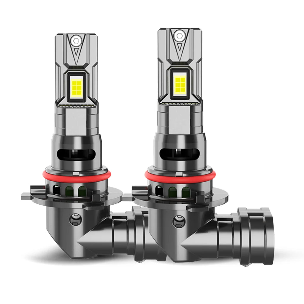 70W/Pair 6500K 3570 Chips H1 H3 H4 H7 H11 9005 9006 Highly Brightness Spotlights Turbo Fan No Destructive Installation Plug&play