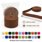 5Meters 1.3mm 20-50mm Cotton Webbings Tape for Bag Strap Backpack Label Ribbon Band Clothes Bias Binding DIY Sewing Accessories