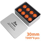 Qanba Gravity KT Arcade buttons Mute snap-in button Multiple trigger stroke adjustments 30mm Arcade Joystick DIY Parts (8Pcs)