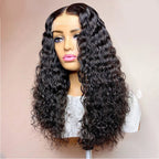 Human Hair Lace Front Wig 180% Density Body Wave/Curly 4x4 5x5 13x4 Closure 14-32in