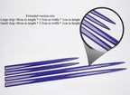 For Universal Car Door Edge Guard Strip Protector Anti Scratch Rubber Tape Glossy Black Trim Exterior Styling Accessories Kit