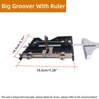 Foam Slotting Tool Accessories Electric Foam Cutting Slotted Board Heat Knife Groove Kit Parts Styrofoam Grooving Slotting Plate