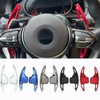 Steering Wheel Paddle Shifter Extensions 1 Pair Aluminum for BMW F30 F31 F32 Blue