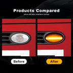 For BMW For MINI Cooper R50 R52 R53 2002-2008 Dynamic LED Fender Marker Flowing Light Side Marker Repeater Dynamic Lamp 2PCS