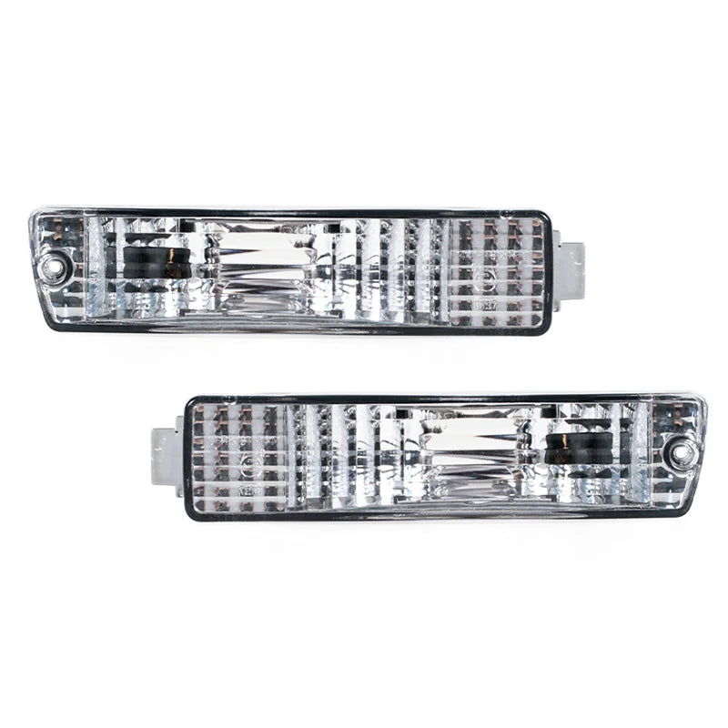 VW Golf Mk2 Jetta Mk2 1980-1992 Front Bumper Turn Signal Corner Lights w/ Harness 1 Pair