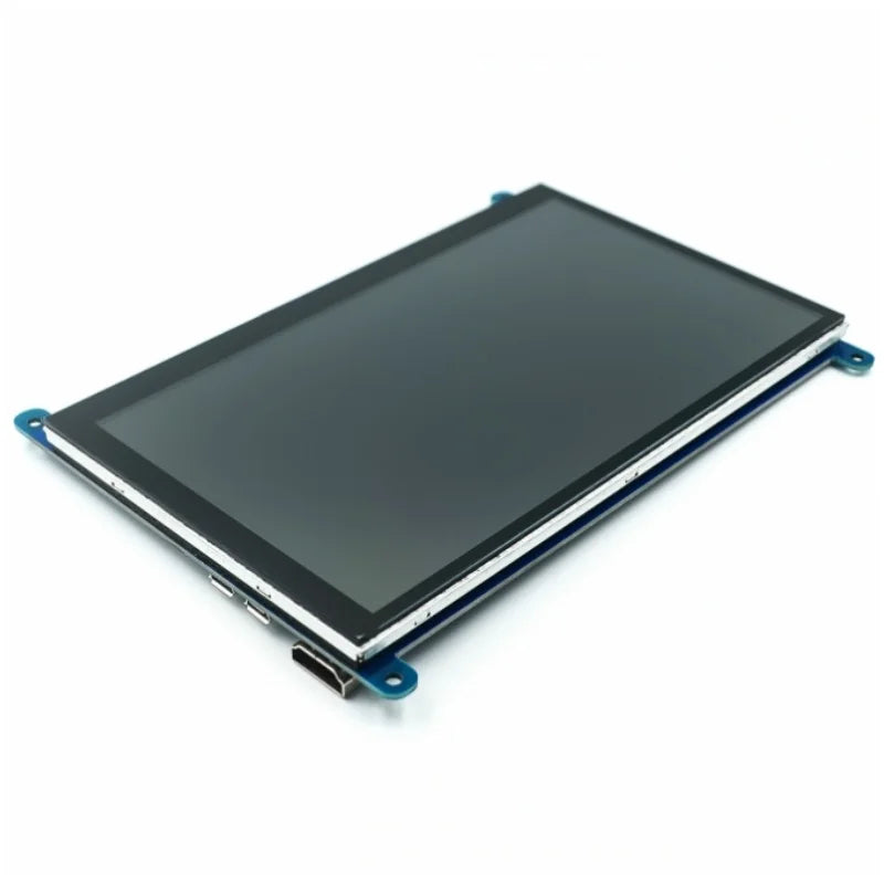 7 Inch Raspberry Pi 4/3/2/B/B+/A+ Monitor 1024x600 IPS 5-Points Capacitive Touchscreen Drive Free HDMI Display For Win 7/8/10