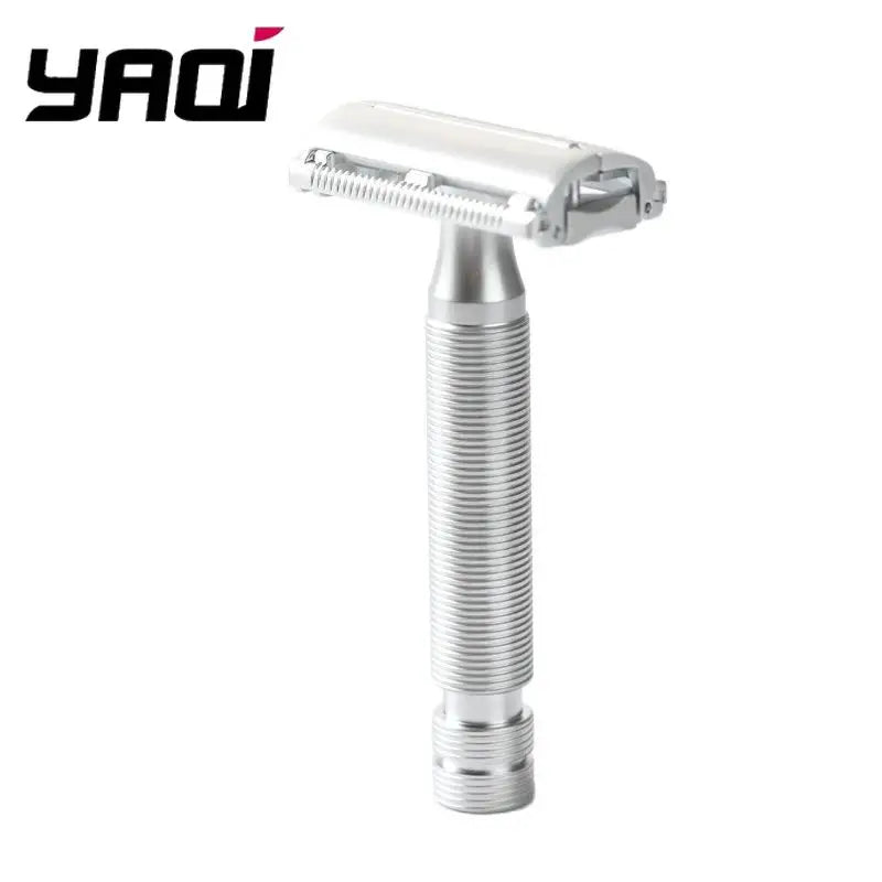 Yaqi Monarch Matte Chrome Color Safety Razor Yaqi Beard Shaver