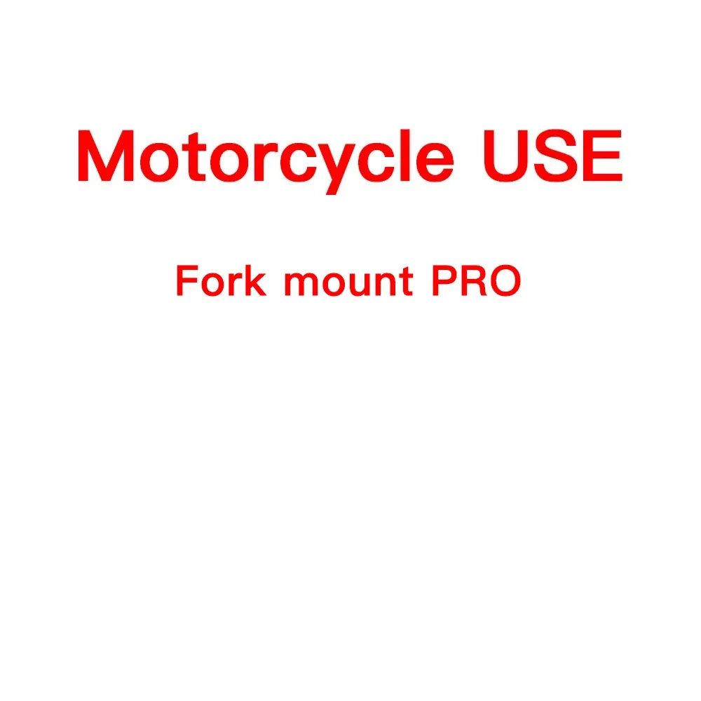 Universal Motorcycle Fork Stem Mount Phone Holder Stand - Standard & PRO Adjustable CNC Bracket for Sport Bikes Hollow Stem