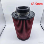 2.5 3 3.5 4 Inch Car Intake Air Filter for K＆N 14084-2 Universal High Flow Cone 102 89 76 70 63.5 60mm KN Tapered Mushroom Head