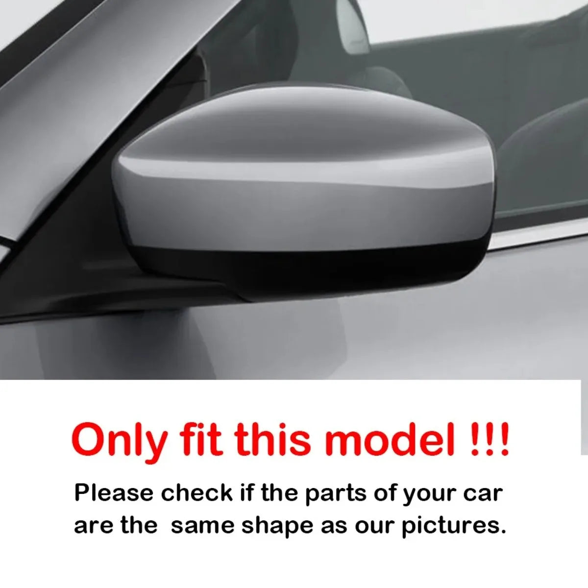 For Infiniti G25 G37 Q40 Q60 2009-2015 Car Rearview Side Mirror Cover Wing Cap Door Exterior Housing Shell Trim ABS