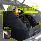 RRSKIT Collapsible Bicycle Loading Bag Dustproof Waterproof Storage Bag (for Brompton 14-16 inch, Dahon ruhm 18-22 inch bikes)