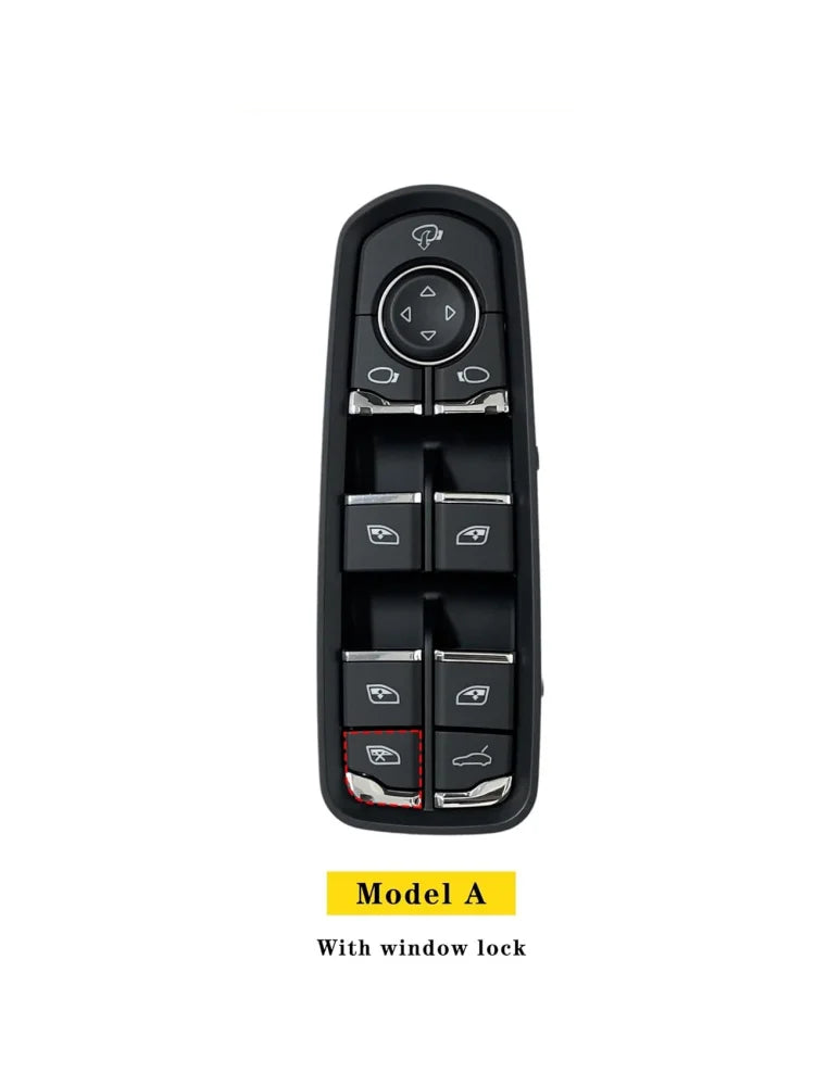 Front Left Electric Power Window Switch Button Master For Porsche Cayenne Macan Panamera 2011-2017 7PP959858MDML 7PP959858RDML