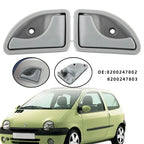 8200247802 82002478 For Renault 1997-2007 Kangoo & 1997-2003 Twingo 1 Pair Car Interior Door Handle Front Left Right Knob