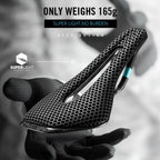 RYET 3D Printed Full Carbon Bicycle Saddle 245*135/145/155mm Bike Saddle for MTB Gravel Road Bike Seat Cushion bicycle parts