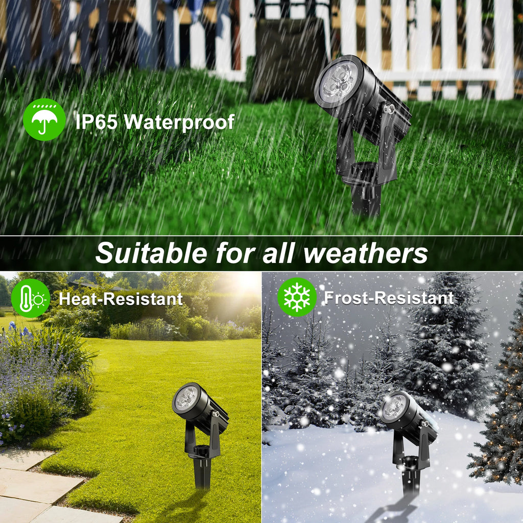 Super Bright Green Solar LED Light Outdoor Aluminum Solar Spotlight Solar Garden Light Outdoor IP65 Waterproof Solar Lawn Light