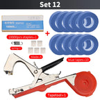 Onnfang Garden Tools Hand Tying Machine Tapetool Vegetables Tapener Black Garter Plants Plant Branch Tapes