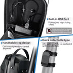 NEWBOLER 3L/5L Electric Scooter Bag Accessories Electric Vehicle Bag With USB Port Waterproof Scooter Front Bag Bike Bag