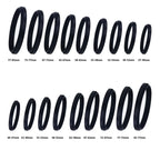 18pcs Camera Lens Filter Step Up & Down Ring Adapter Metal Filter Adapter Ring For All Camera DSLR 37-82 82-37mm Mount Set Kit