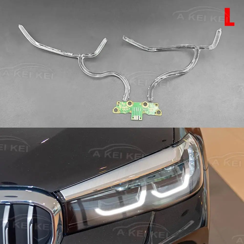 DRL Light Strip Module Angel Eye White for BMW 5 Series G30 G38 LCI 2021-2023