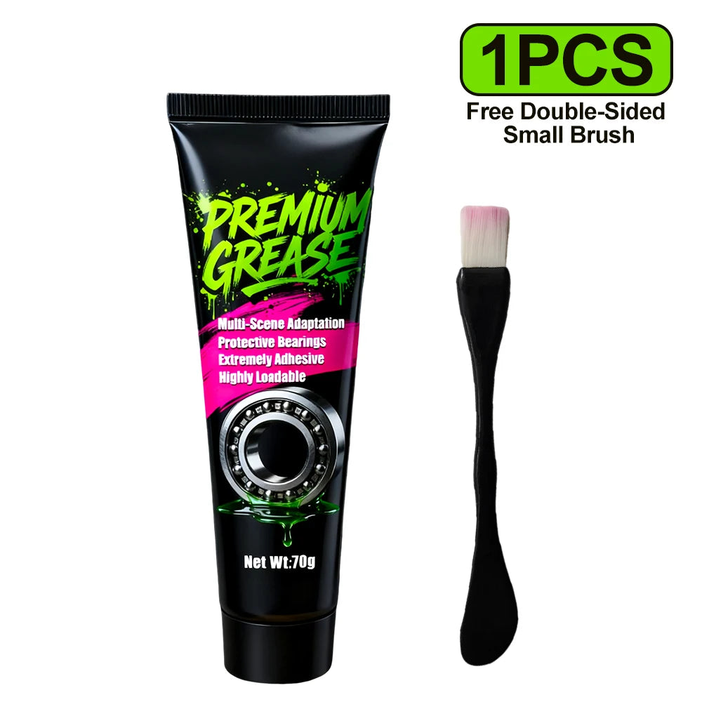 Premium Bike Grease 70g Motor Bearing Lubricating Grease Mid-axis Pedal Bowl Group Maintenance Lubricant for Mountain Road Bikes