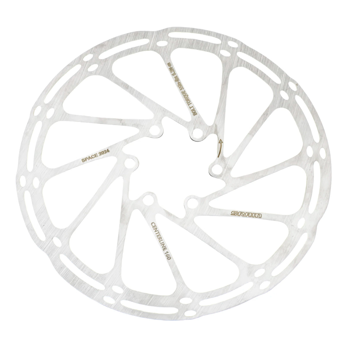 2pc SRAM Bike Brake Rotor Centerline 140mm 160mm 180mm 203mm Stainless Steel Hydraulic Brake Disc for MTB Road Bike Parts