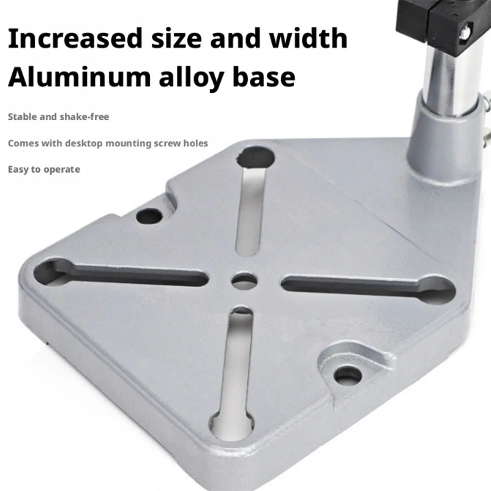 Multi-Function Electric Drill Stand Woodworking Drilling Positioning Table Bench Drill Holder Mini Vice Pliers Bench Clamp